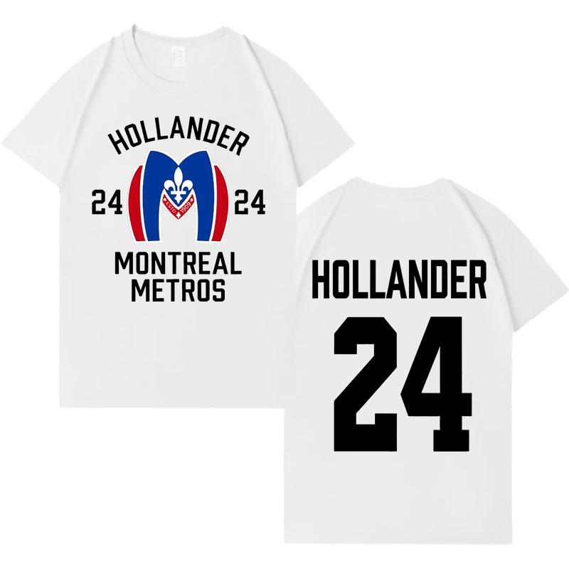 Heated Rivalry Shane Hollander 24 Montreal Metros Trendy Tee Shirt Mens Womens Gothic Oversized Cotton Casual Graphics Tshirts