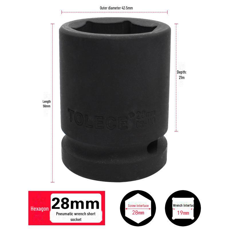 Tolis 3/4” Heavy Duty Pneumatický imbusový klíč 17-41mm