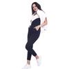 Fierte Women's Sweatpants Özg1066 Elastic Waist Elastic Legs