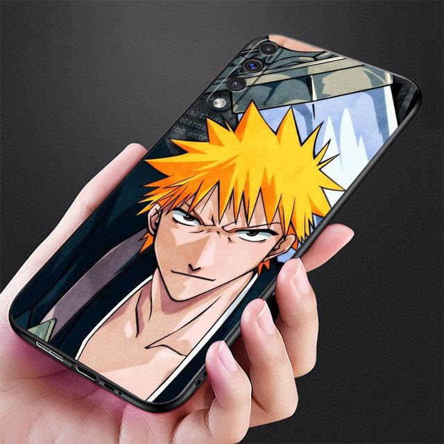 Case For Samsung Galaxy Note 20 Ultra 10 Plus 9 8 A50 A10 A40 A70 A20e M13 M52 M31 A52 A51 Phone Cover Kurosaki Ichigo Bleach
