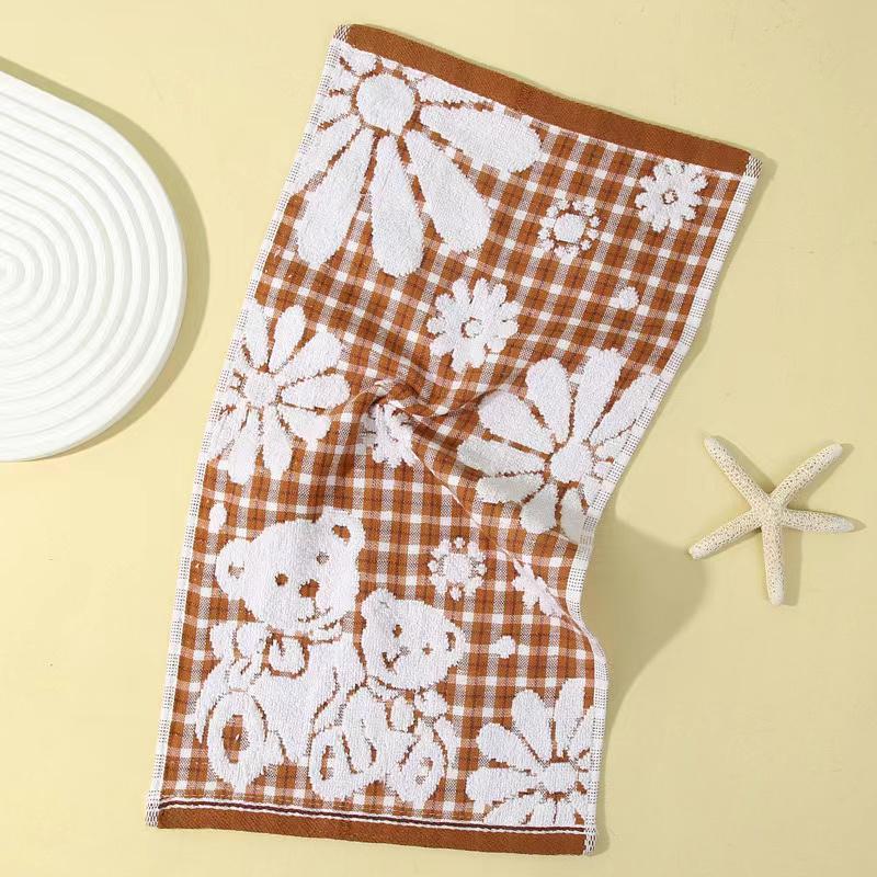 100% Cotton Face Towel Cloth Double Baby Cute Comfortable Soft Child Towel High Quality