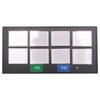 FULL-Alarm Annunciator Panel 8-Channel AC220V Sound And Light Flash Controller Industrial LED Alarm Indicator