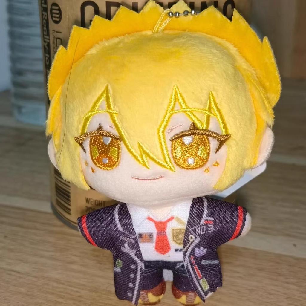 New Anime Limbus Company Cotton Plush Doll Ishmael Dante Faust Don Quixote Palm Cartoon Peripherials Pendant Decoration Acg Toy