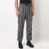 Y-3 FW21 Drawstring Straight Leg Cargo Pants Men Pants Gray HB3392