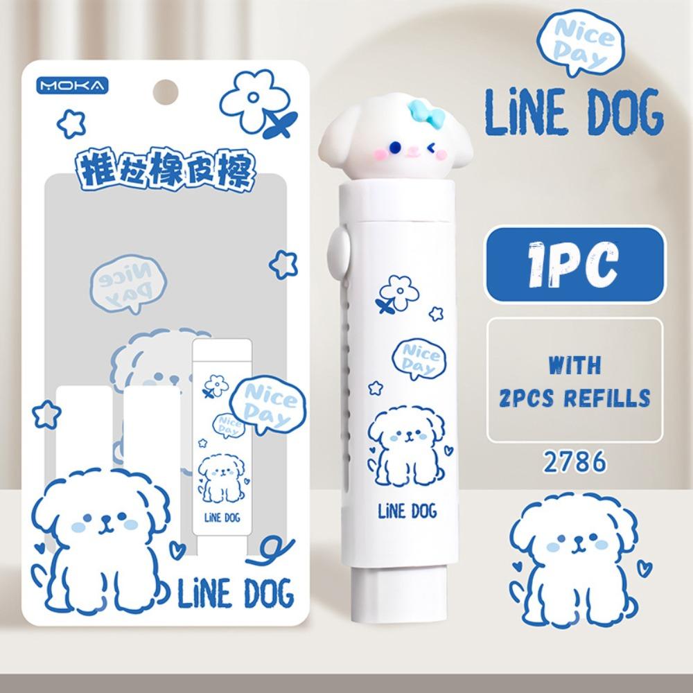 High Quality Push-pull Eraser Without Leaving Marks No Debris Pencil Erasers Cartoon Capybara Rubber Eraser Back To School Gift