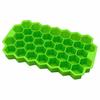 Honeycomb Ice Cube Tray 37 Cubes Silicone Ice Cube Maker Mold For Ice Cream Party Whiskey Cocktail
