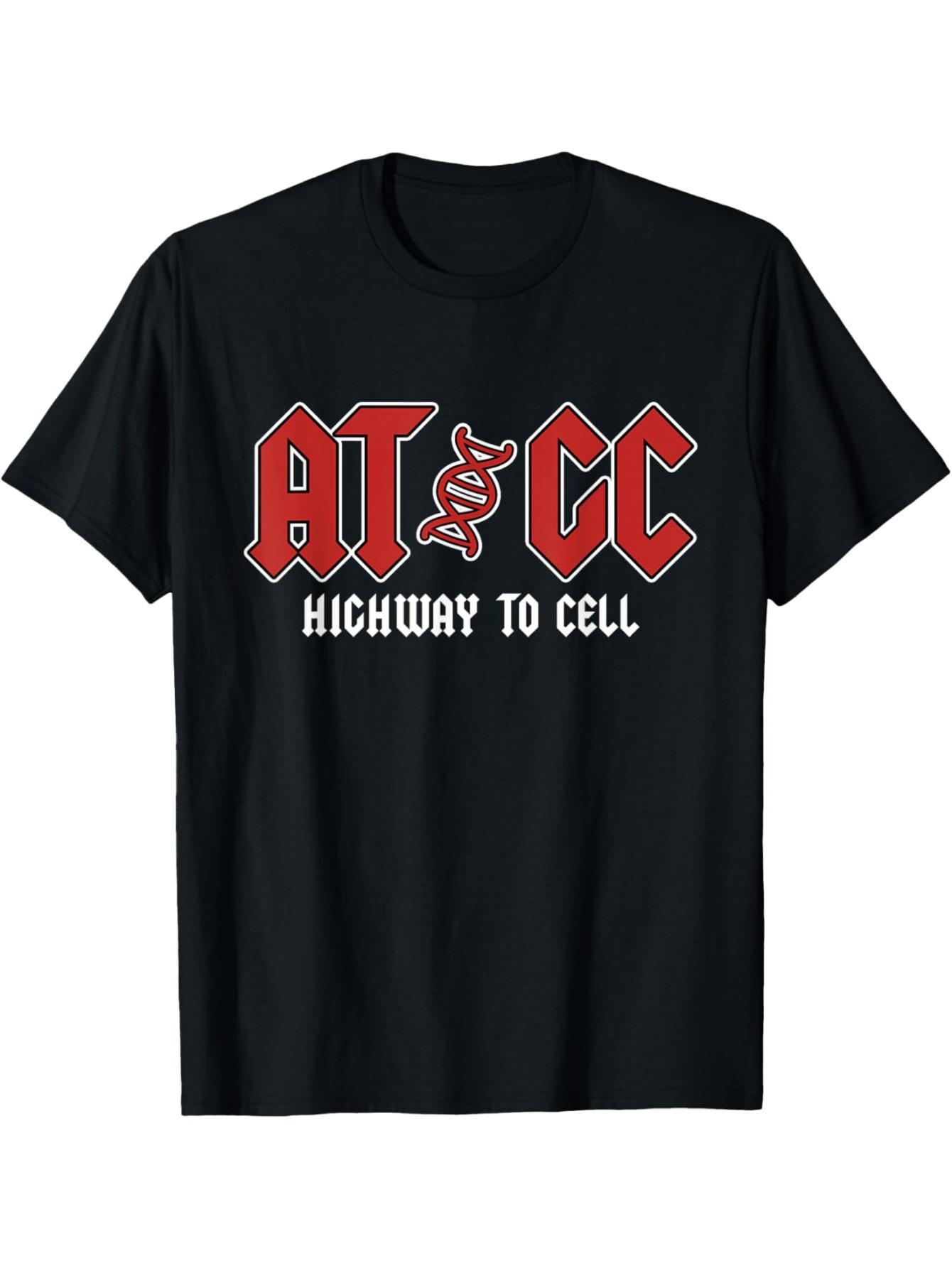 Funny Biology Teacher T-Shirt - DNA Graphic & Cell Pun Humor L