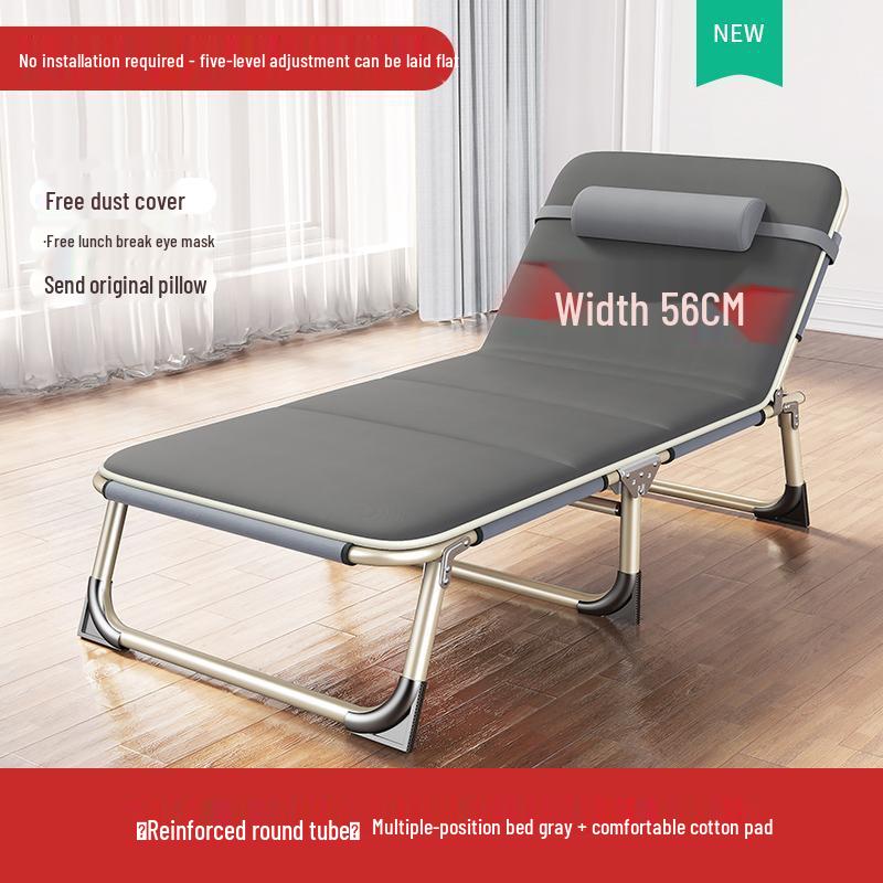 Reinforced Multifunctional Folding Recliner Bed for Home and Office