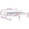 VidaXL Daybed with Trundle and Mattress Pink 90x200 Cm Velvet 3196956