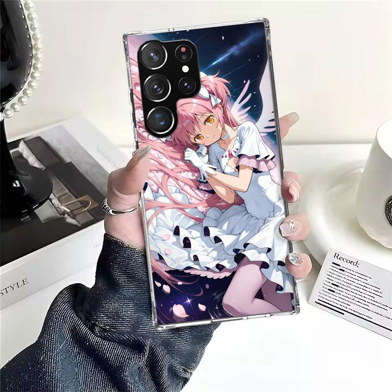 Madoka Magica Anime Soft Phone Case For Samsung Galaxy S22 S23 S24 S25 Edge S26 Ultra S20 FE S21 Plus + Fundas Coque Galaxy S20