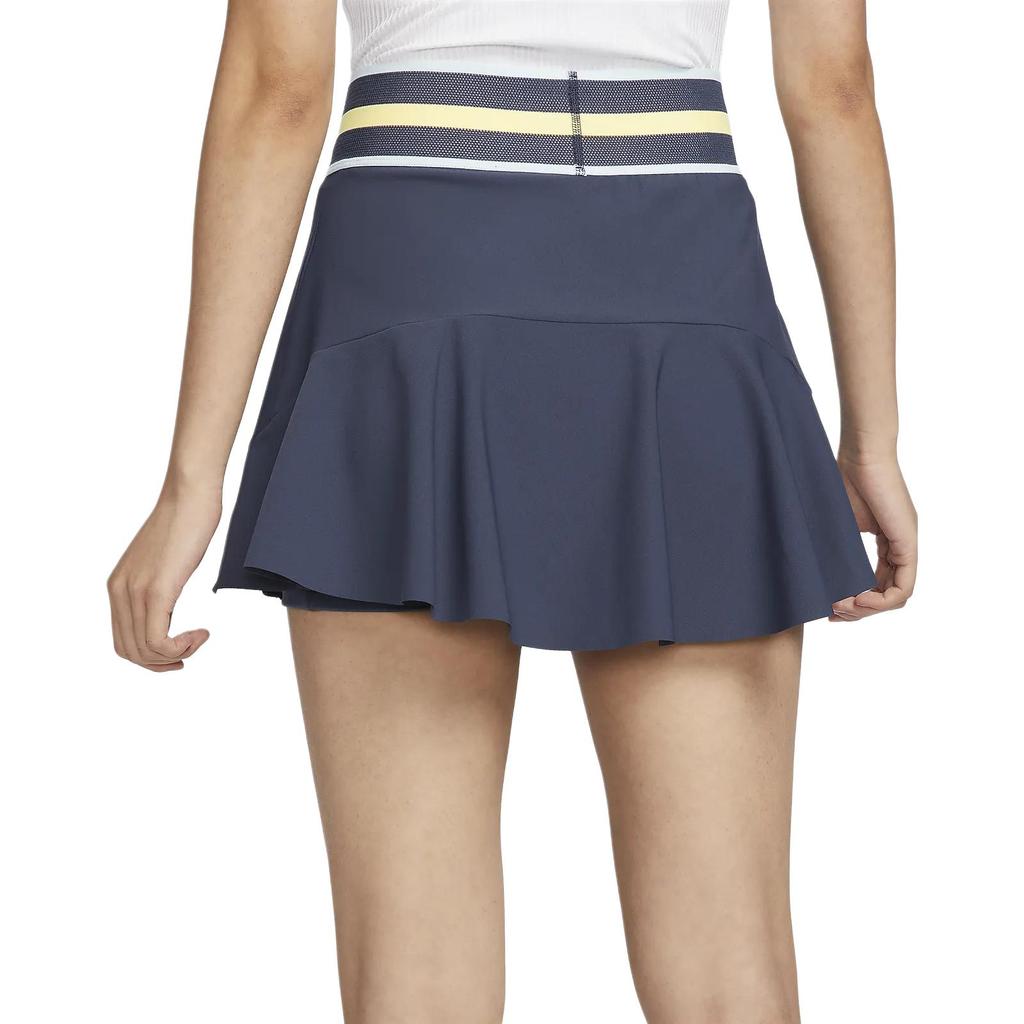 Nike Court Slam Dri-FIT Elastic Sports Comfortable Breathable Quick-Dry Tennis Skirt Women Skirts Lightning-Blue White FD5644437