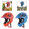Kids Bike Helmet Impact Resistance Trendy Cycling Helmet Full Face Helmet for Skateboarding Bicycling Outdoor Sports Biking