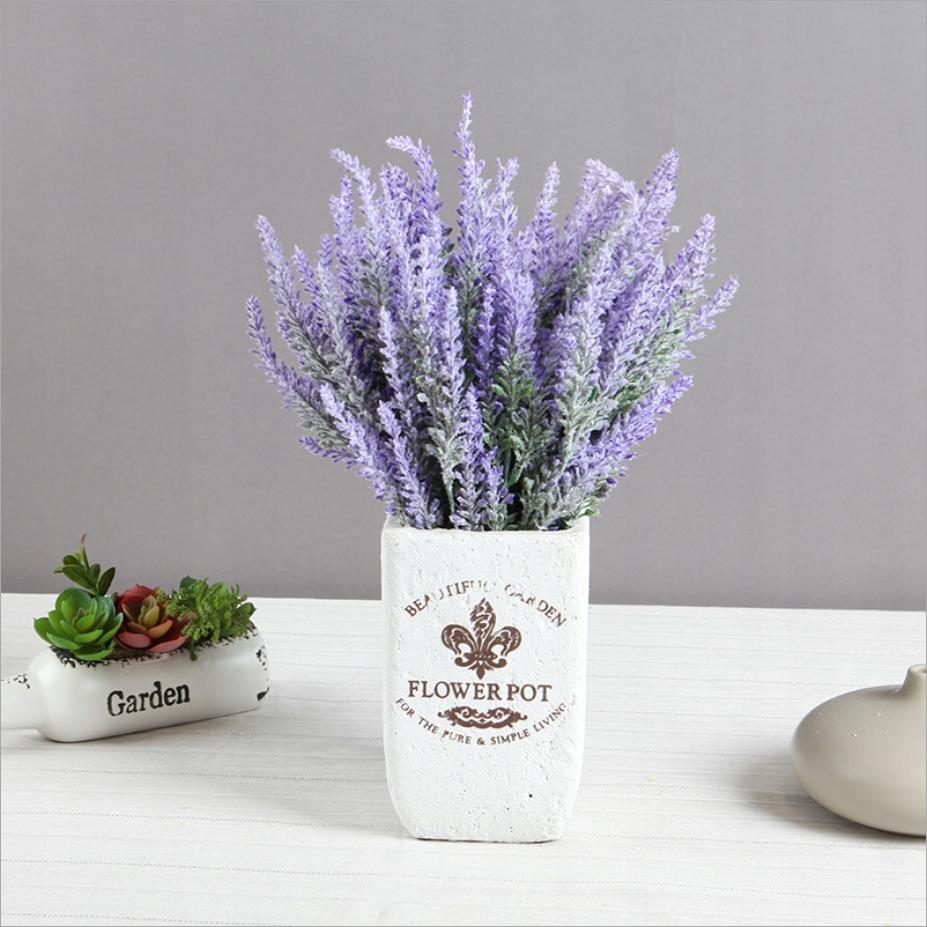 Artificial Lavender Plant 1 Piece Decoration Up To 36Cm Beautiful Branch