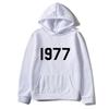 High Street 1977 Trendy Brand Fashion Printed Hooded Sweater Men's and Women's Jacket Couples Sweatshirt