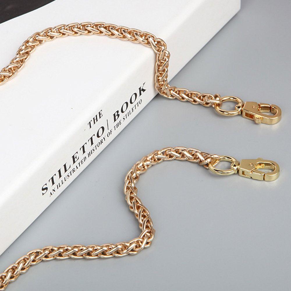 DIY Bag Accessories 60cm 120cm Bag Chains Replacement Metal Alloy Handbag Handle Chain Purse Chain Belt