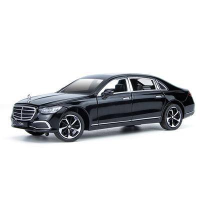 1/24 BENZ S400 S-Klasse Legierungsauto Diecasts & Spielzeugfahrzeuge Automodell Ton und Licht Pull-Back-Auto Spielzeug Geschenke