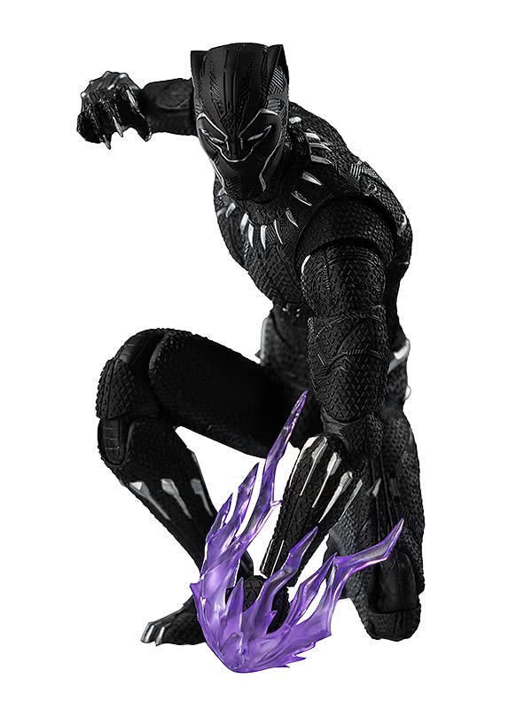 Marvel Studios The Infinity Saga DLX Black Panther 1/12 Scale ABS, PVC, and Zinc Alloy Painted Action Figure