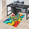 1PC Spiral Pattern Extra Large Non Slip Floor carpet, Office, family, Studio   Large Area Rug Indoor Rugs, Bold Statement Piece
