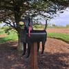 Garden Animal Shape Mailbox Weatherproof Dog And Pig Postal Box For Farm Yard Patio Creative Mailbox Outdoor Garden Decor