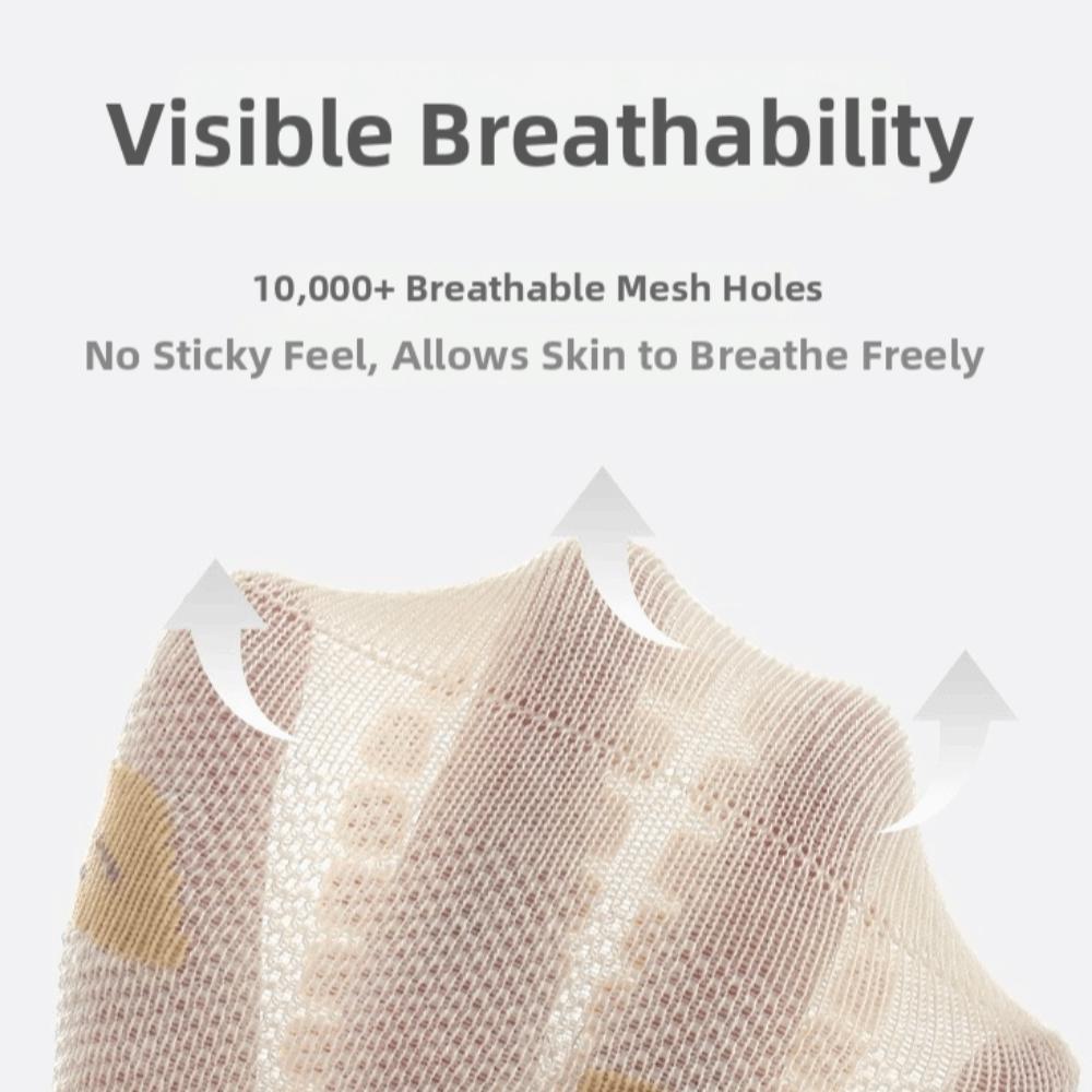 4 Pairs Breathable Kids Floor Socks Non-Slip Sole Toddler Socks New Floor Stocking for Children