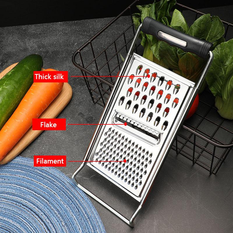 Stainless Steel Wire Planer Slicer Ginger Grater Multi Functional Vegetable Cutter Bean Shredder Stainless Steel Shredder Tools