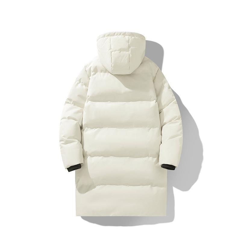 Men's Down Jacket Winter Jacket Cotton Jacket Couple Mid-length Men's Cotton Jacket Thickened Men's Cotton Jacket