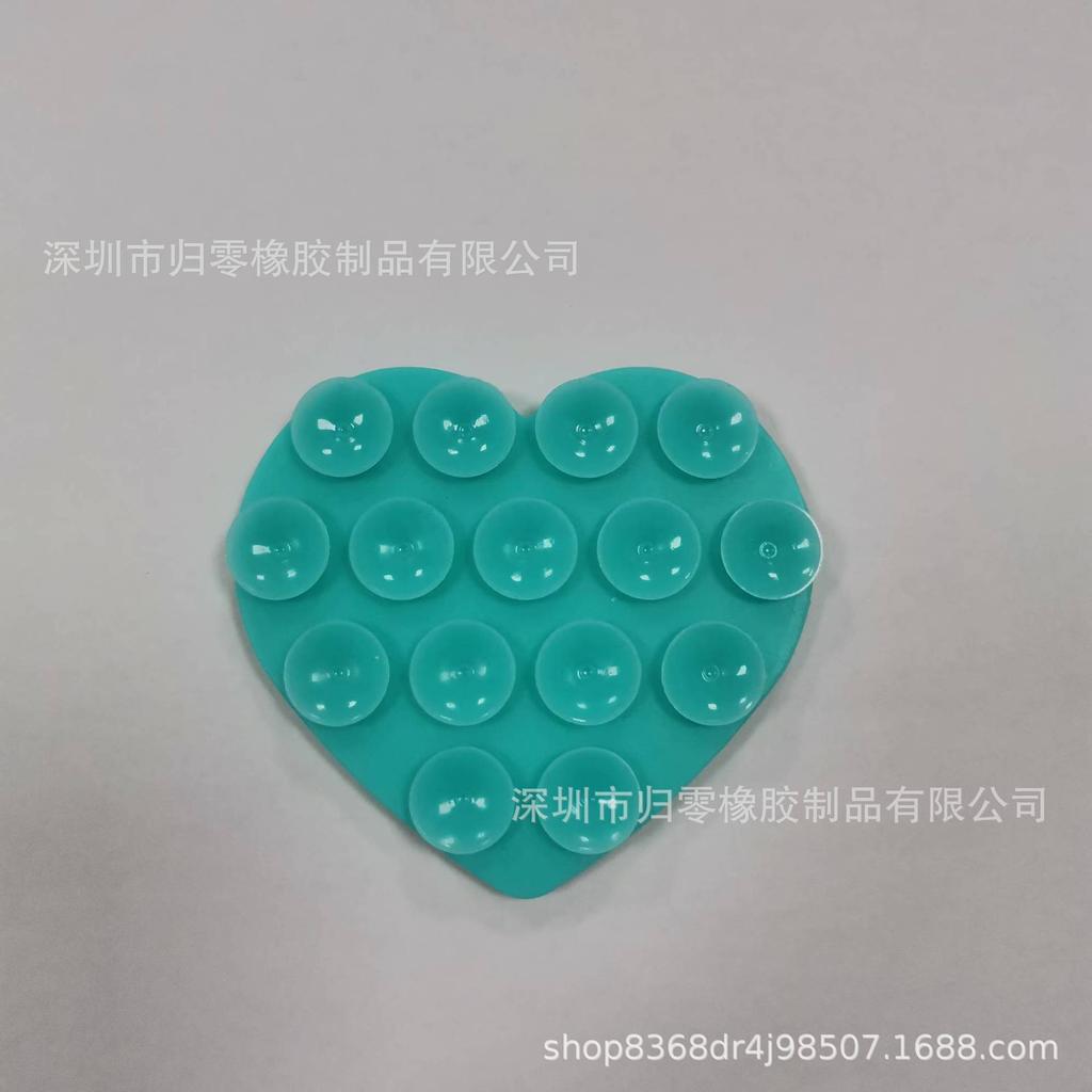 Heart-shaped Suction Cup Self-adhesive Phone Holder