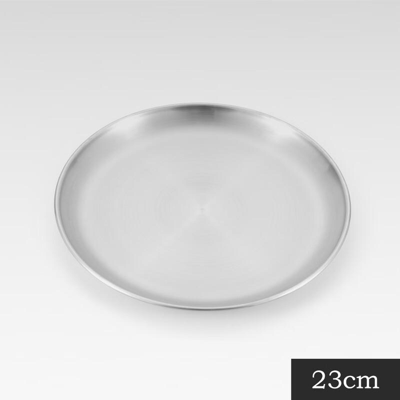 OEING Outdoor Camping Stainless Steel Plate Set