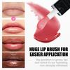 MLSMILE Mirror Square Tube Lip Glaze Moisturizing Pearlescent Glass Dudu Lip Oil Natural Moisturizing Lip Gloss