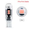 1/4Pcs Car Parking Lights T10 W5W LED Bulbs 3030 5SMD Instrument Lamp Auto License Plate Light