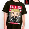 Men's and Women's T-shirts Billy Idol | Classic Metal Rock Comic Band Tee Unisex