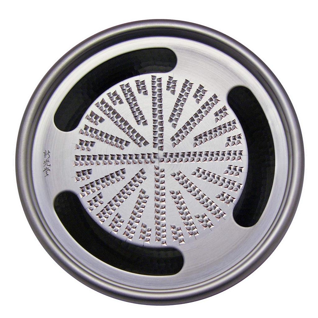 Shinkoukinzoku Pure Copper Grater with a Pure Copper from the Finish, 8cm, "Onkochishin" (Learning Past) - HMO-8