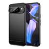 For Google Pixel 10 Pro XL Case with Tempered Glass WANLONFENG LS Series Brushed Texture TPU Phone Cover