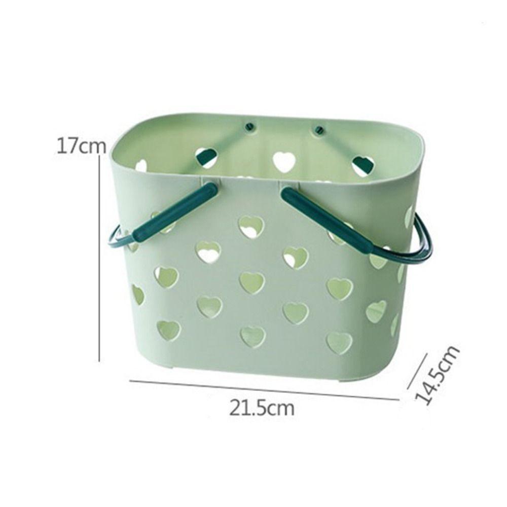 Plastic College Dorm Organizer Large Capacity Drainage Toiletry Basket New Shower Basket