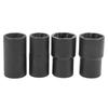 5pcs 6-Point Sockets Nut Extractor Socket Set Stripped Lug Nut Remover  For Vehicle Repair