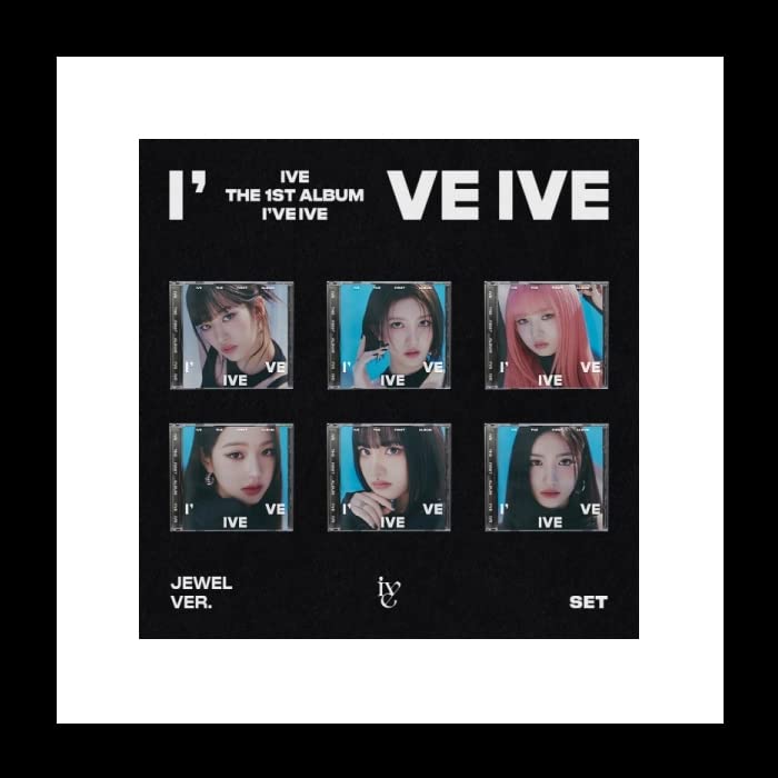 IVE IVE 1st Album Limited Jewel Case Version GAEUL Cover Mini Folded Poster On Sealed I've CD+1p Pack+20p PhotoBook+1p PhotoCard+Tracking