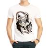 Castlevania T-shirt Fashion Mens White Color Short Sleeve Game Castlevania T-shirt Top Tees Tshirt