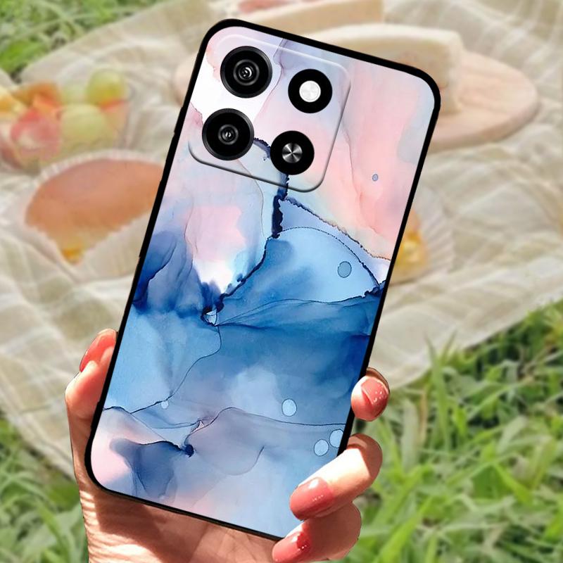Für ZTE Blade A55 Hülle Weiche Silikon TPU Handyhülle Für ZTE Blade A35 Z2453 Stoßfeste Rückabdeckung A35 A55 Schutzhülle Funda