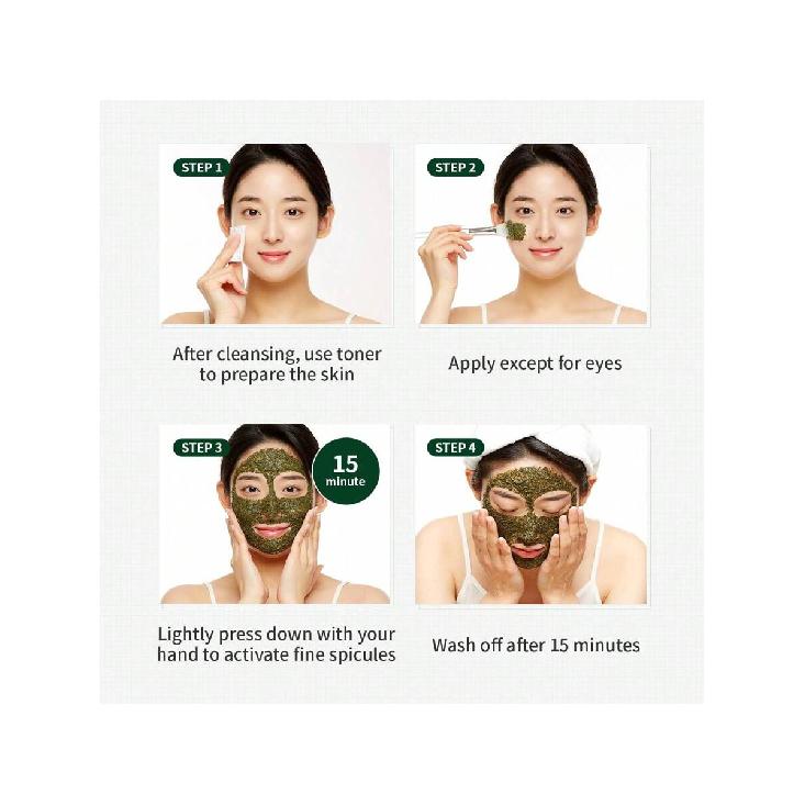 WellDerma Tea Tree Herb Tox Peeling Mask 150ml /Pore Tightening, Purifying And Exfoliating.Nourshing, Hydrating,Sebum Contril,Radint& Dead Skin