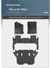 Custom-Fit TPE Floor Mats for Toyota Land Cruiser LC300 (2022 Model)