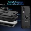 Military Grade Case for Vivo V50 Lite 5G Protective Cover Shockproof Ring Stand Holder Fundas Coque
