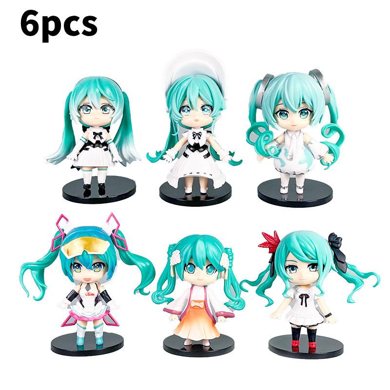Hatsune Action Miku Figure Cartoon Model Toy Decoration Children Ornament Gifts