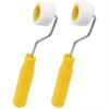 Mini 2cm 3cm Paint Roller Brush Real Wool Fine Hair Short Hair Marking Mini Roller Core 1 Inch Roller Brush