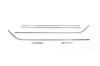 Glass Edging (6 Pcs, Stainless Steel) for Skoda Octavia III A7 2013-2019