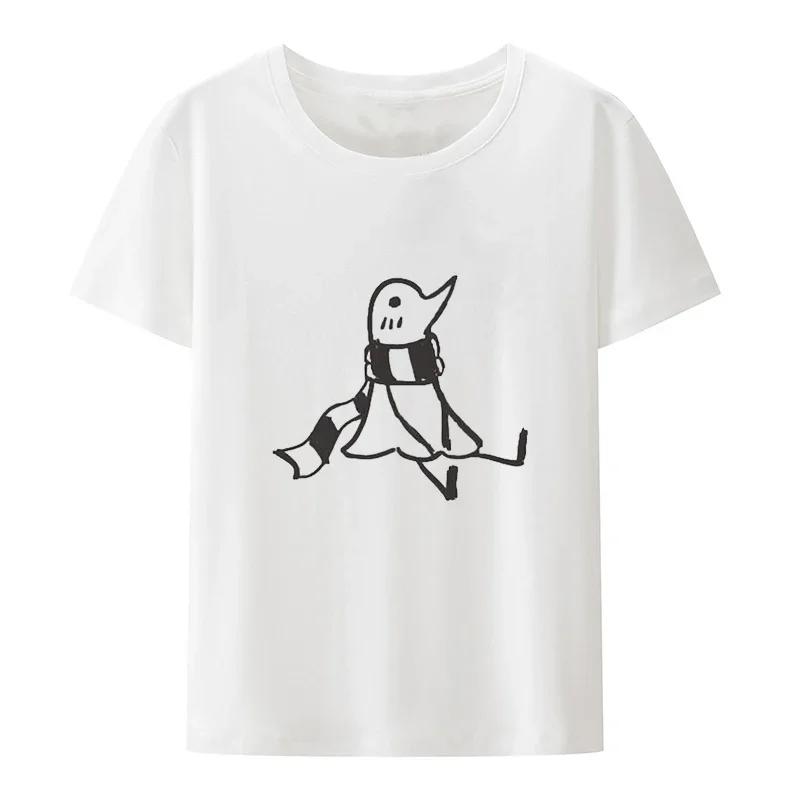 Oyasumi PunPun Modal Print T-Shirts Funny Anime Streetwear Camisetas Men Women Short-sleev Fashion Harajuku Cartoon Tee Shirt