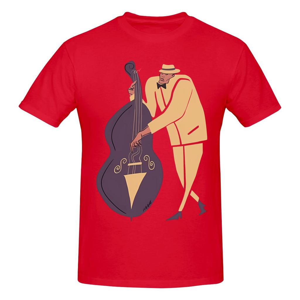 Funny Double Bass Player Unisexs Printed Tshirt Unisex T Shirtplus Size