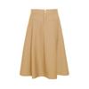 High waist slimming design half skirt for women, 2026 summer commuting slimming mid length A-line skirt