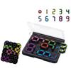 1 Set Detailed Interesting Entertainment Safe Number Challenge Desktop Toys Kindergarten Maze Puzzle