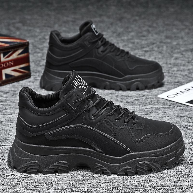 

Season fashion versatile labor insurance shoes men s casual platform sports board shoes 44 сірий колір