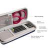 Portable Hard EVA Medicals Organizers Carrying Case Suitable For Stethoscope Transport Storage Nursing Tool with Zippers